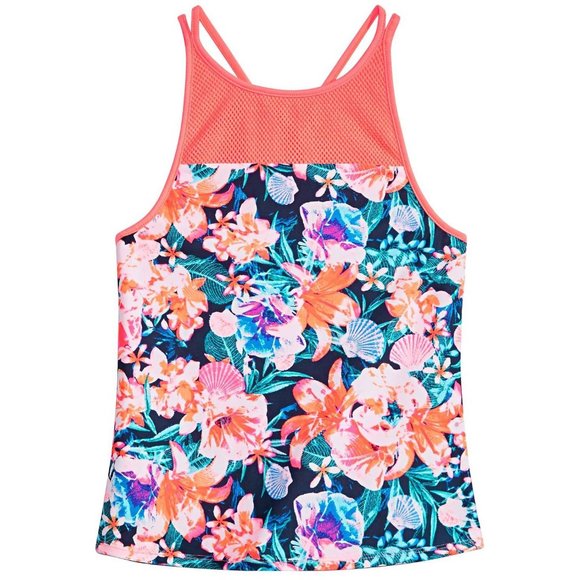 Ideology Other - Ideology Big Girls Floral-Print Tankini Swim Top